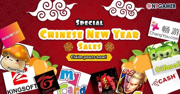 Special Chinese New Year Sales, grab your exclusive deals
