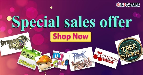 Special sales are available on on9gamer now