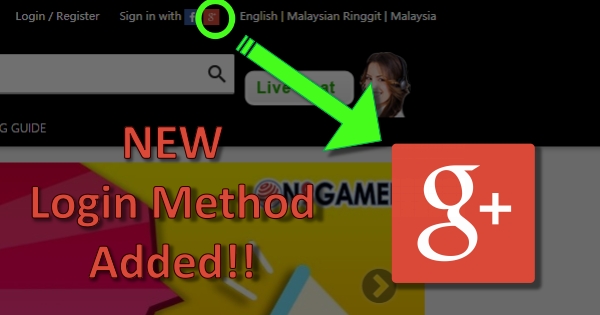 Now you can register or login with Google Plus!
